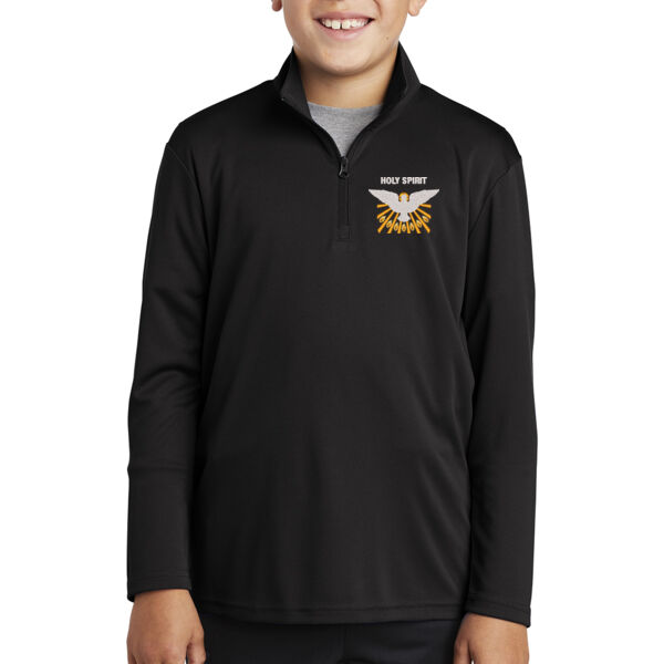 Sport-Tek Youth PosiCharge Competitor 1/4-Zip Pullover  - Embroidered Logo Thumbnail