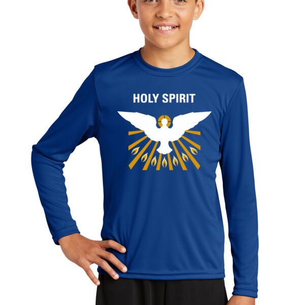 Sport-Tek Youth Long Sleeve PosiCharge Competitor Tee - Printed Logo ** Add Name for $5! ** Thumbnail