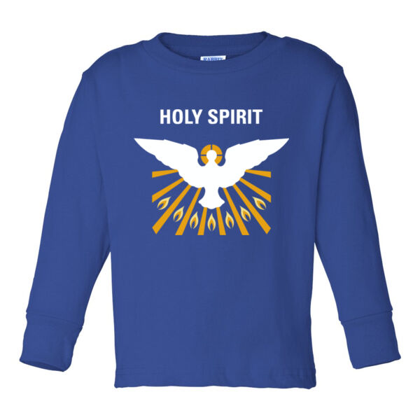 Rabbit Skins - Toddler Long Sleeve Fine Jersey Tee - Printed Logo ** Add Name for $5! ** Thumbnail