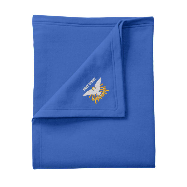 Port & Company Core Fleece Sweatshirt Blanket - Embroidered Logo Thumbnail