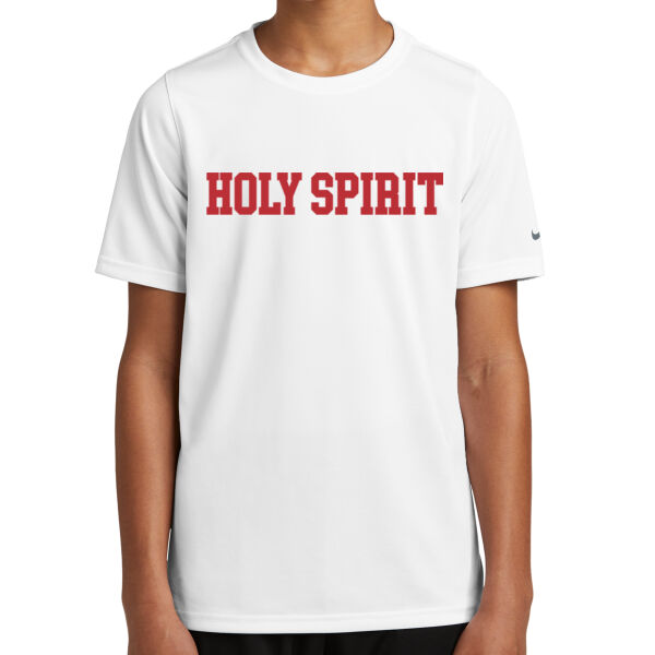 Nike Youth Swoosh Sleeve rLegend Tee - Printed Logo Thumbnail