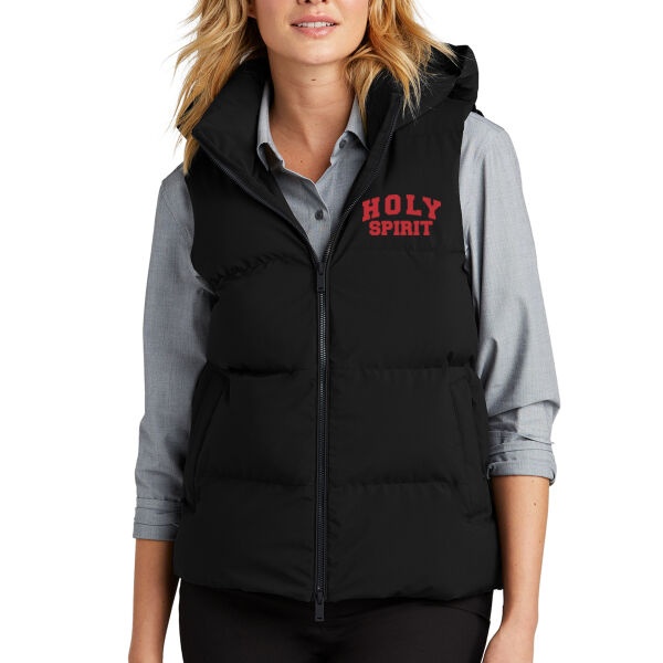 Mercer+Mettle Womens Puffy Vest - Printed Logo Thumbnail